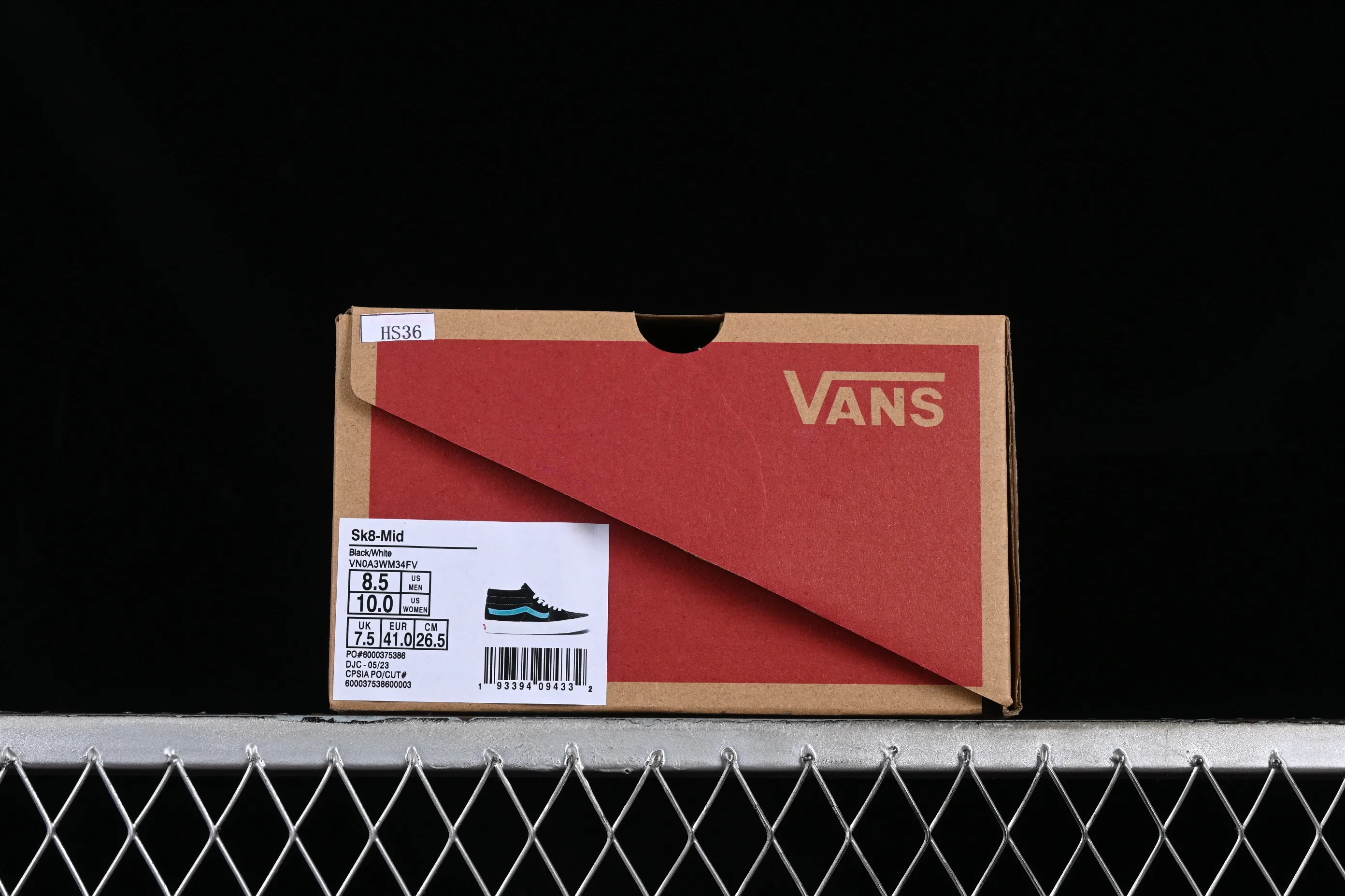 All categories Vans Vans series Vans Mid Vans SK8-Mid candy green/black green Vans official side striped mid-top canvas shoes VN0A3WM34FV